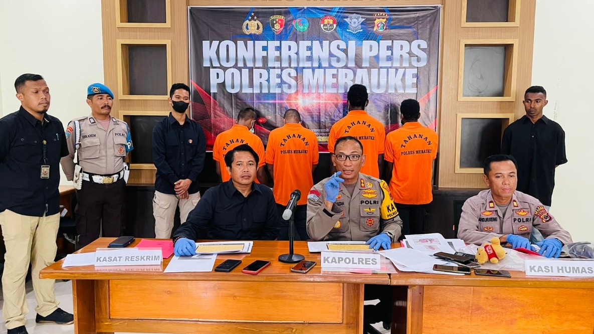 polres-merauke-ungkap-4-kasus-pidana