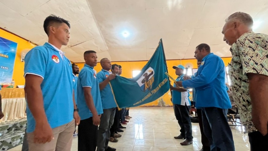 pengurus-dpc-knpi-distrik-tanah-miring-resmi-dilantik