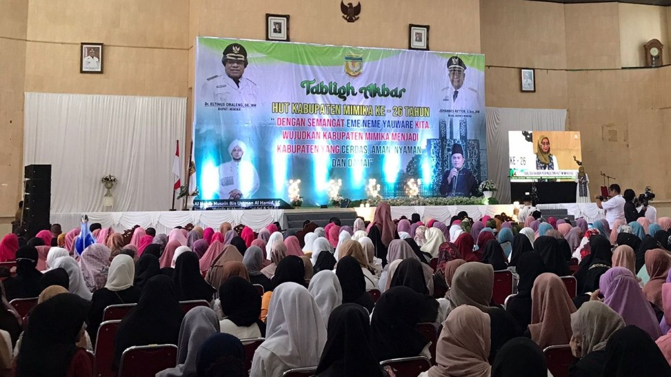 tablig-akbar-menutup-rangkaian-hut-mimika-ke-26