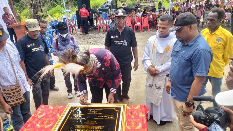 Gunakan ADD Kampung Nawaripi Punya Wisata Religi