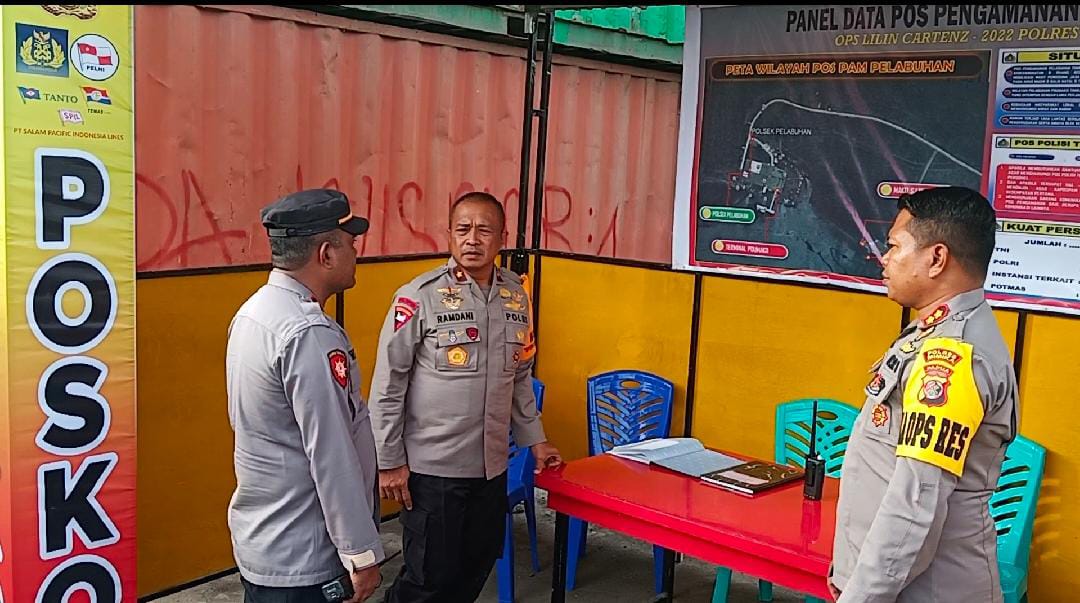 kunjungi-posko-ops-lilin-di-mimika-wakapolda-antisipasi-kejahatan-jaga-kesehatan