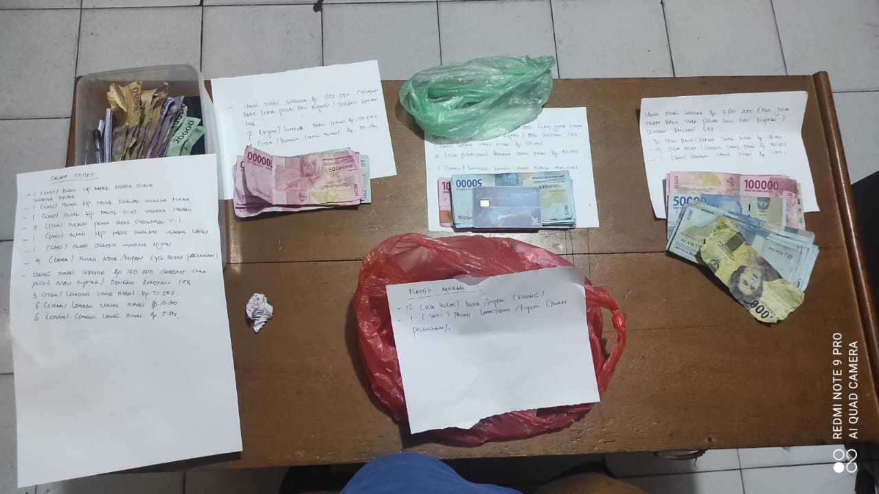 gerebek-praktik-judi-togel-polres-mimika-tangkap-3-pelaku