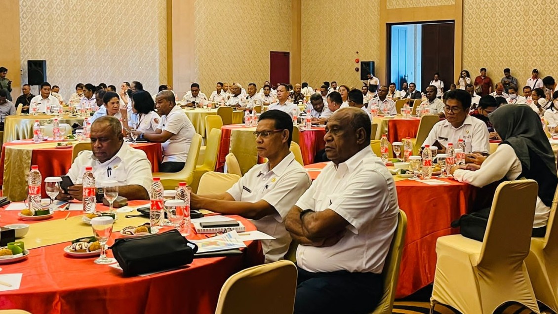 pemprov-papua-selatan-rapat-kerja-bersama-4-kabupaten