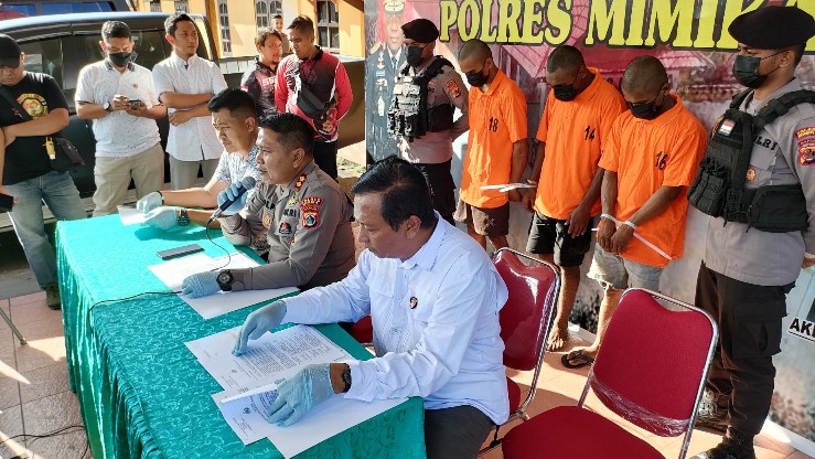 polisi-bekuk-komplotan-spesialis-pencurian-motor-di-timika