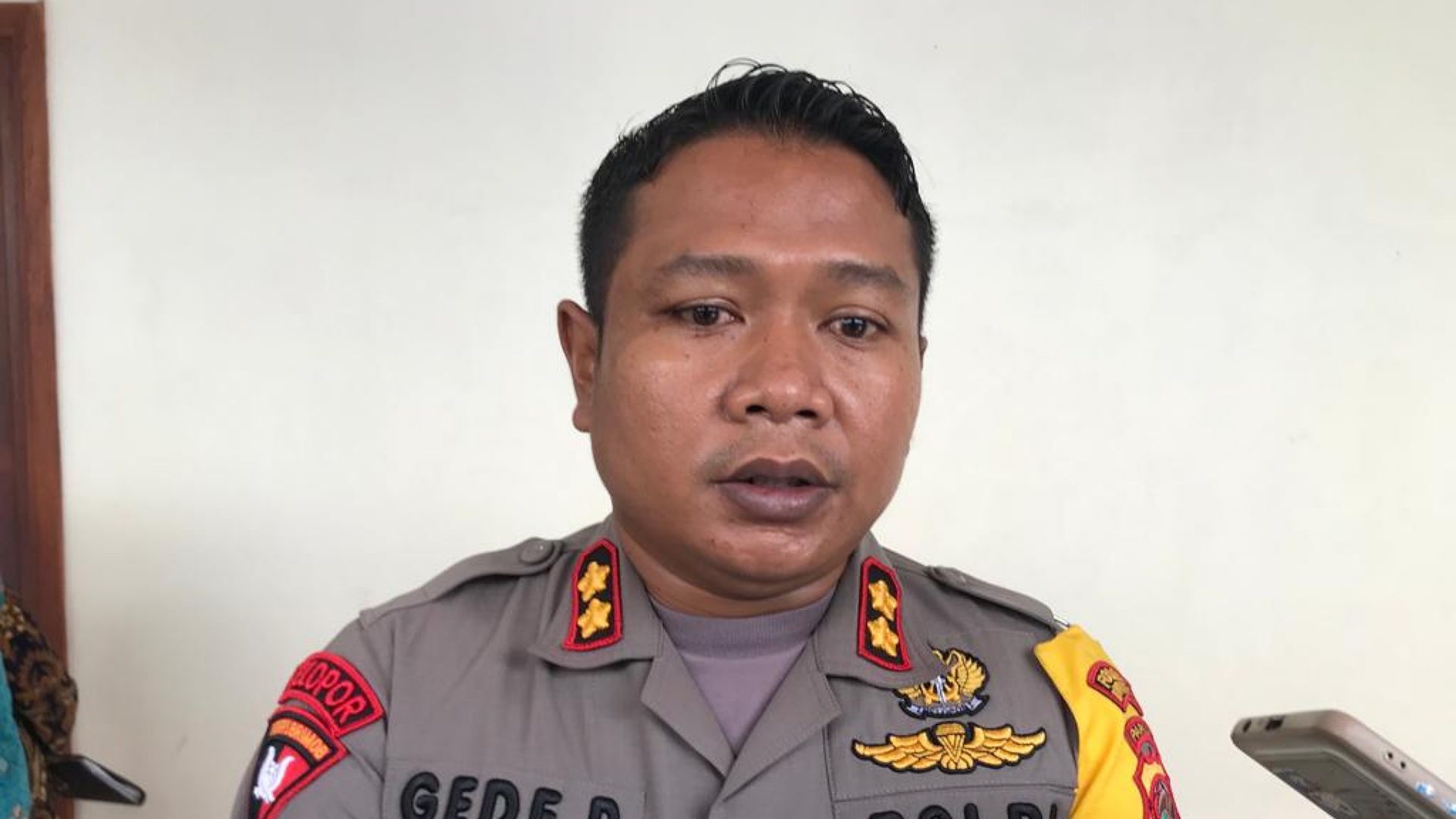 Kapolres Mimika AKBP I Gede Putra. Foto Amma/ Papua60detik