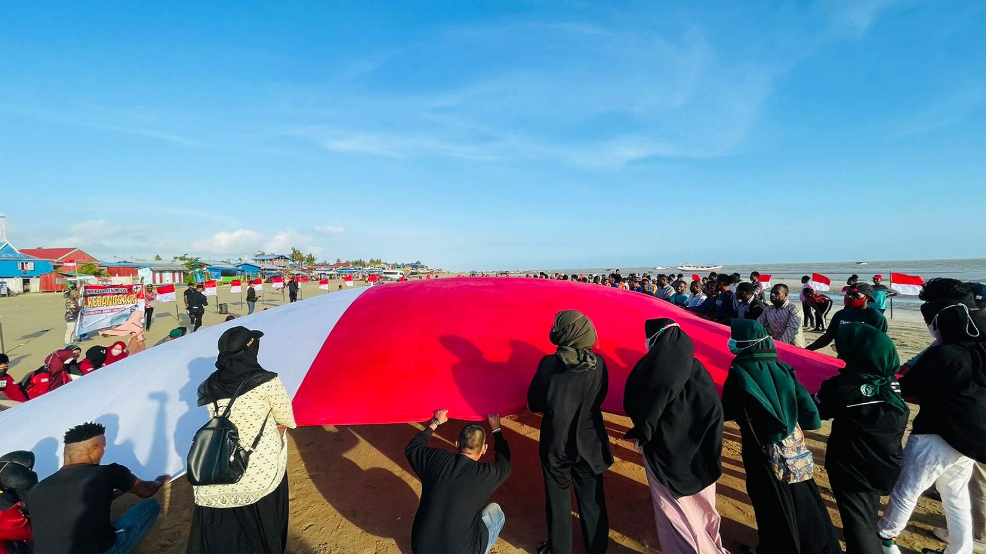 jelang-hut-ri-ke-77-pemuda-merauke-apel-kebangsaan
