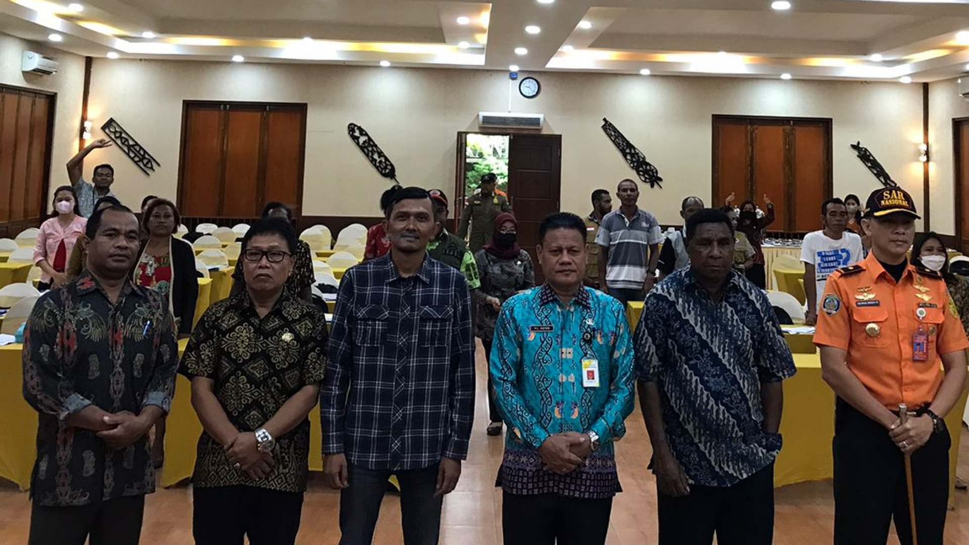 tanggap-bencana-pemkab-mimika-latih-tim-tagana