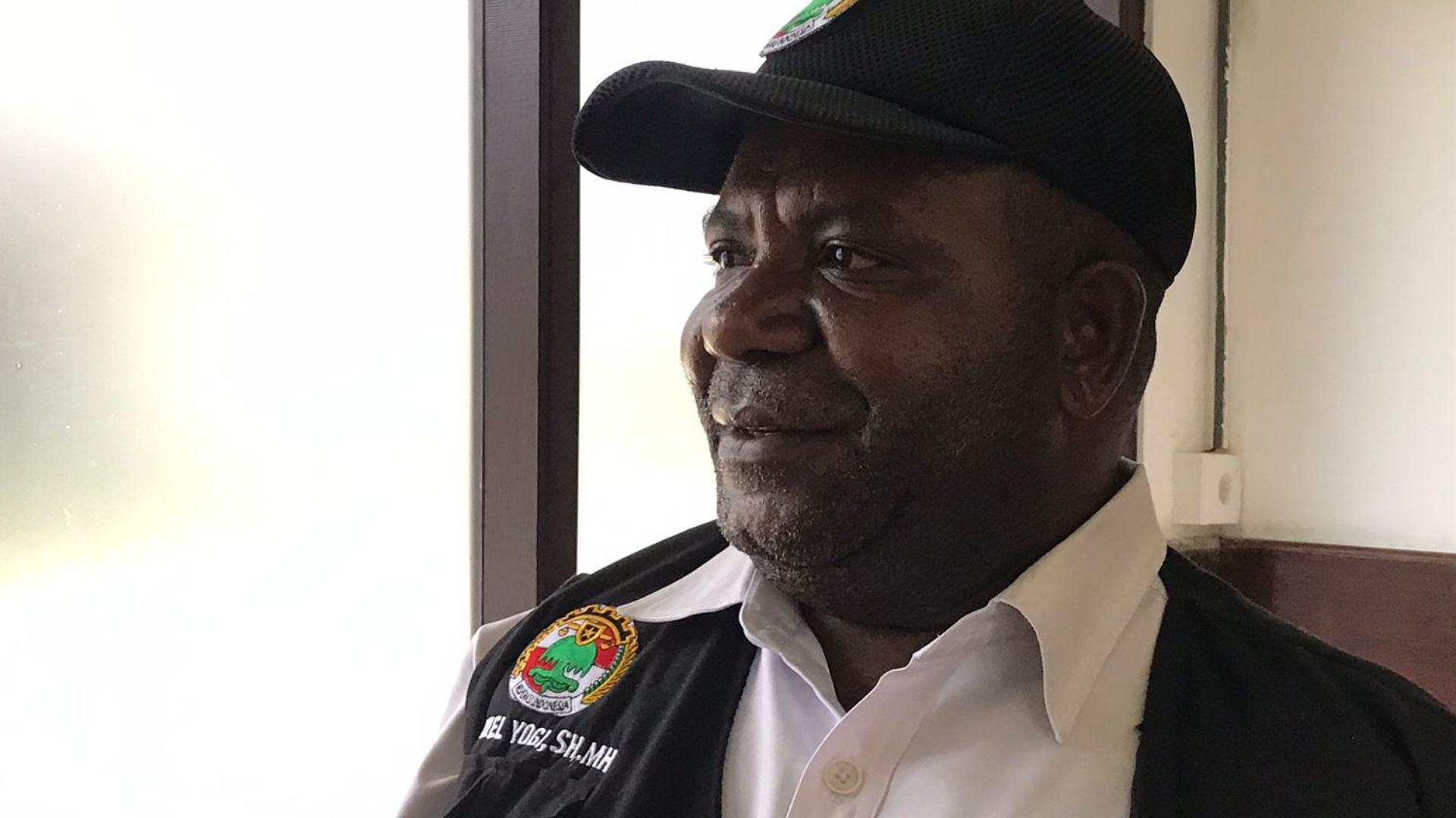 Kepala Bidang (Kabid) Pemasaran Dinas Koperasi dan UMKM Mimika, Samuel Yogi. Foto: Faris/ Papua60detik