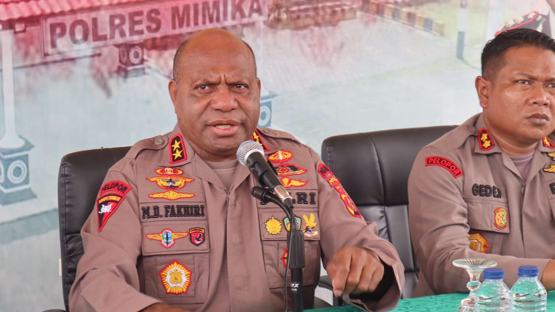 Kapolda Papua Irjen Pol Mathius D Fakhiri. Foto: Amma/Papua60detik