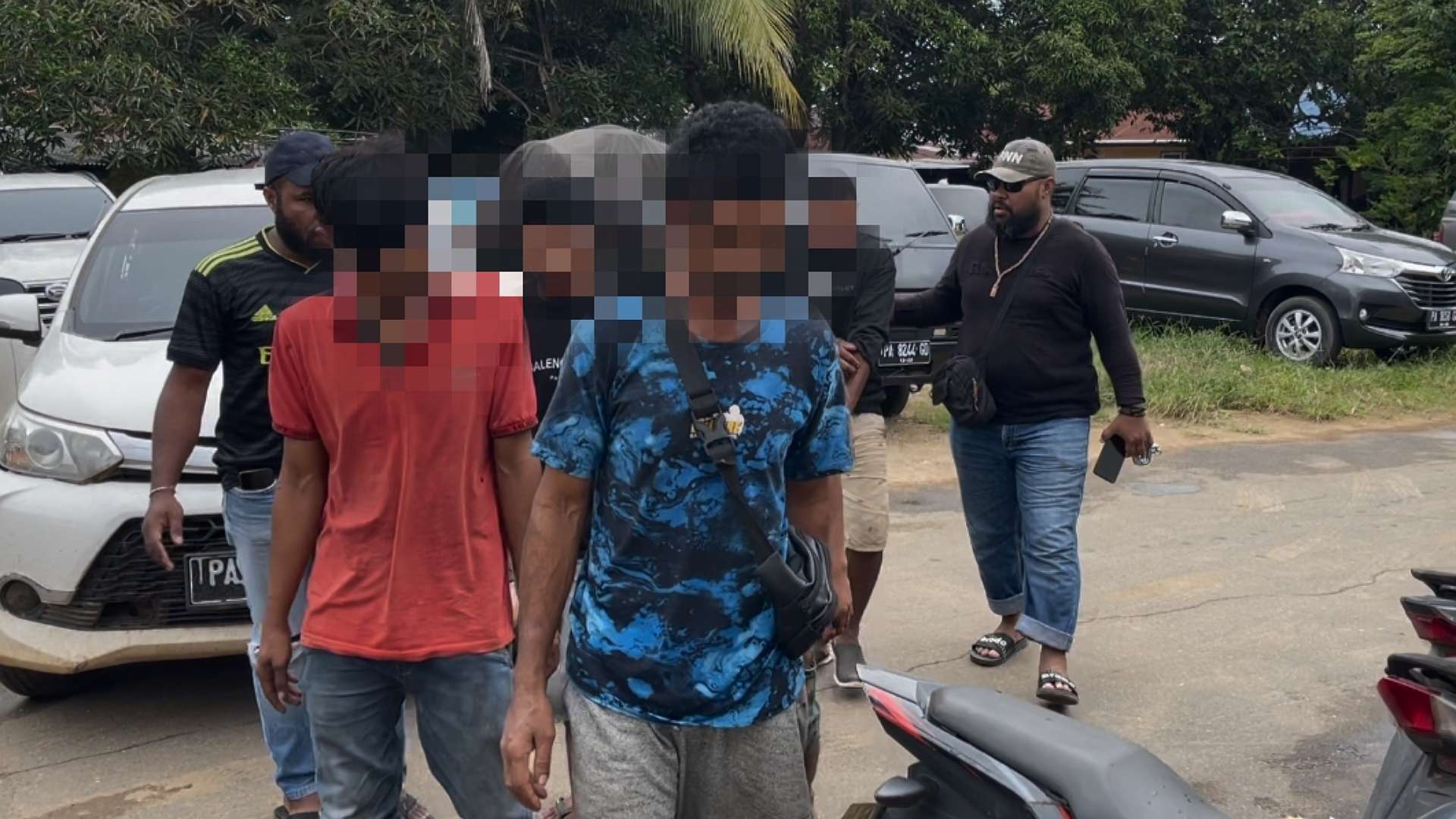 polisi-ringkus-empat-pencuri-spesialis-ternak-di-merauke