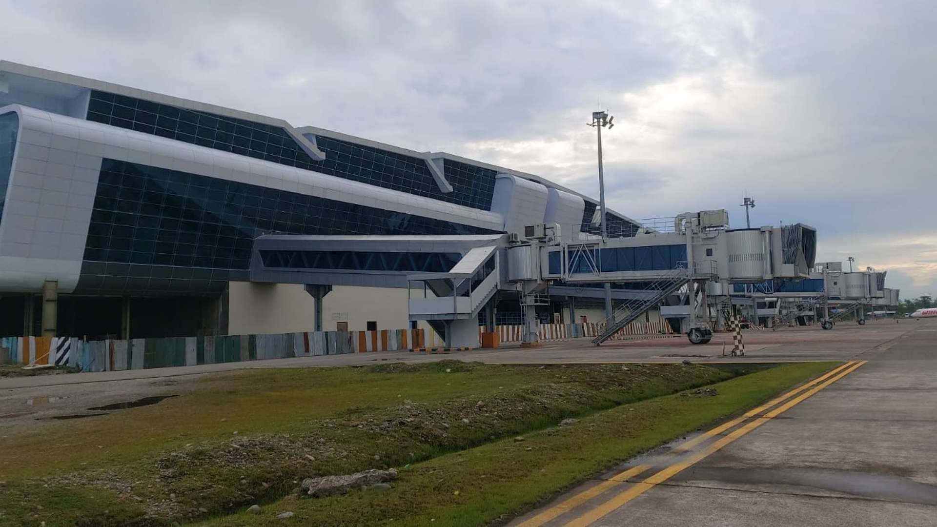 Terminal Badar Udara Mozes Kilangin. Foto: Terry L/ Papua60detik