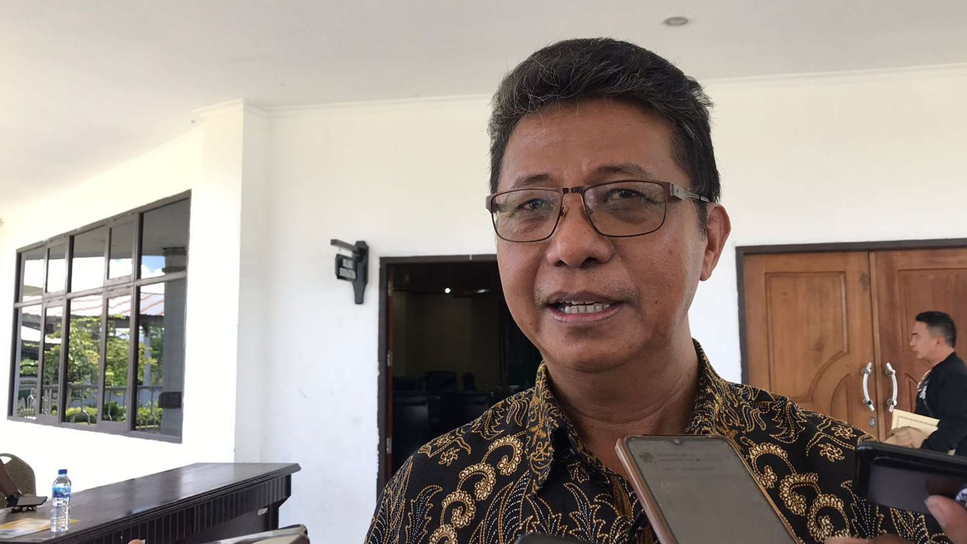 Kepala Badan Pengelolaan Keuangan Dan Aset Daerah (BPKAD) Mimika, Marthen Malissa. Foto: Faris/ Papua60detik