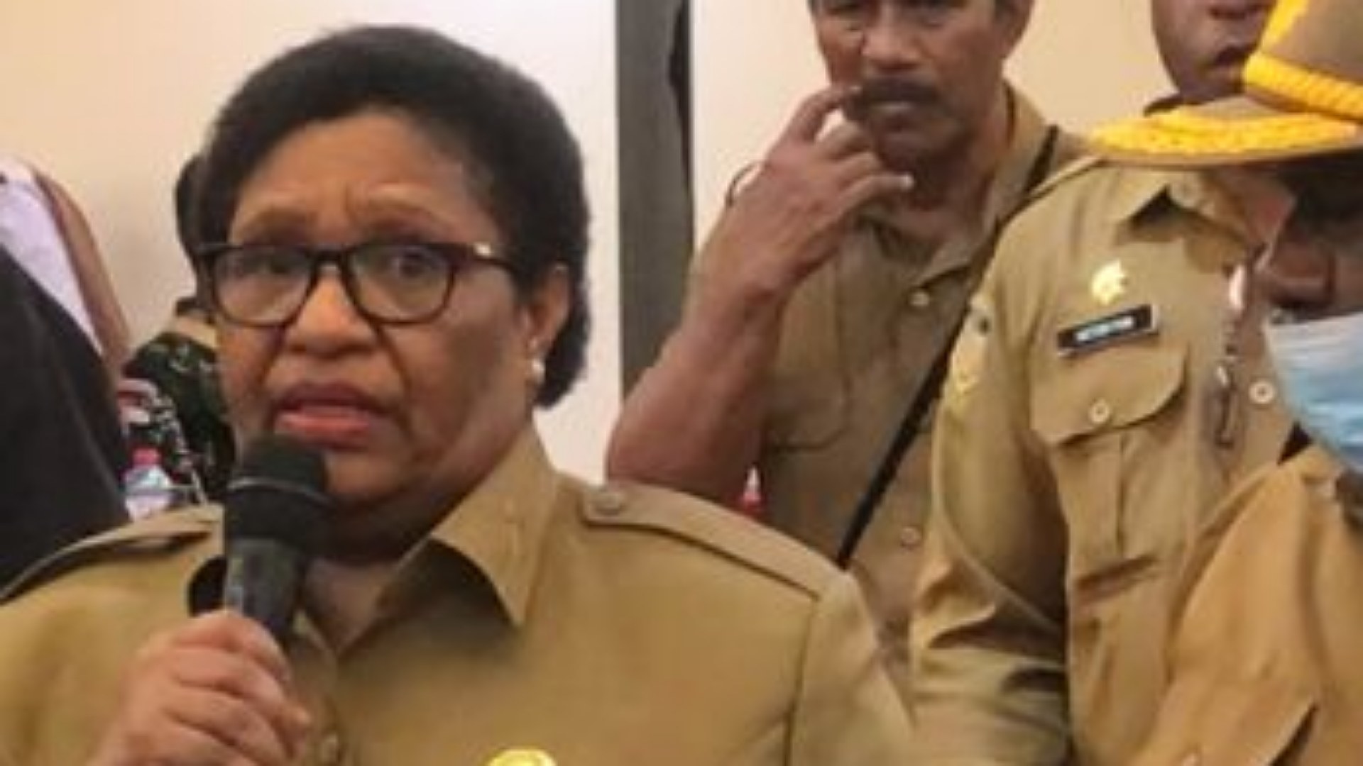 Pj Gubernur Papua Tengah, Ribka Haluk. Foto: Dok/ Papua60detik