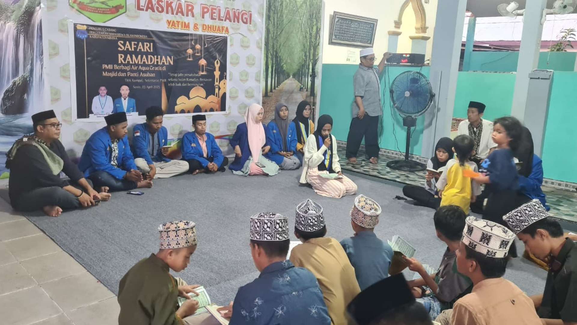 safari-ramadan-pmii-timika-buka-puasa-bareng-anak-panti-asuhan