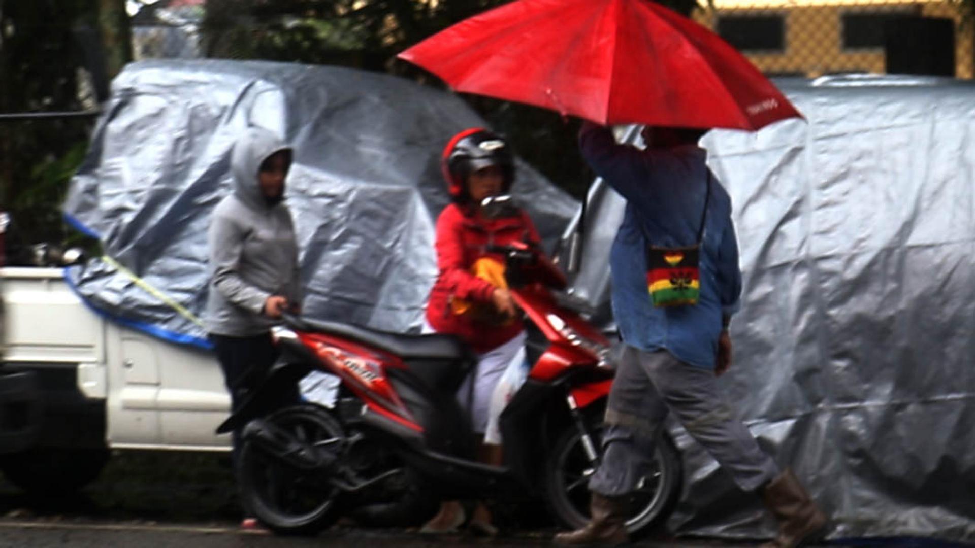 Musim hujan di Timika. Foto: Dok/ Papua60detik