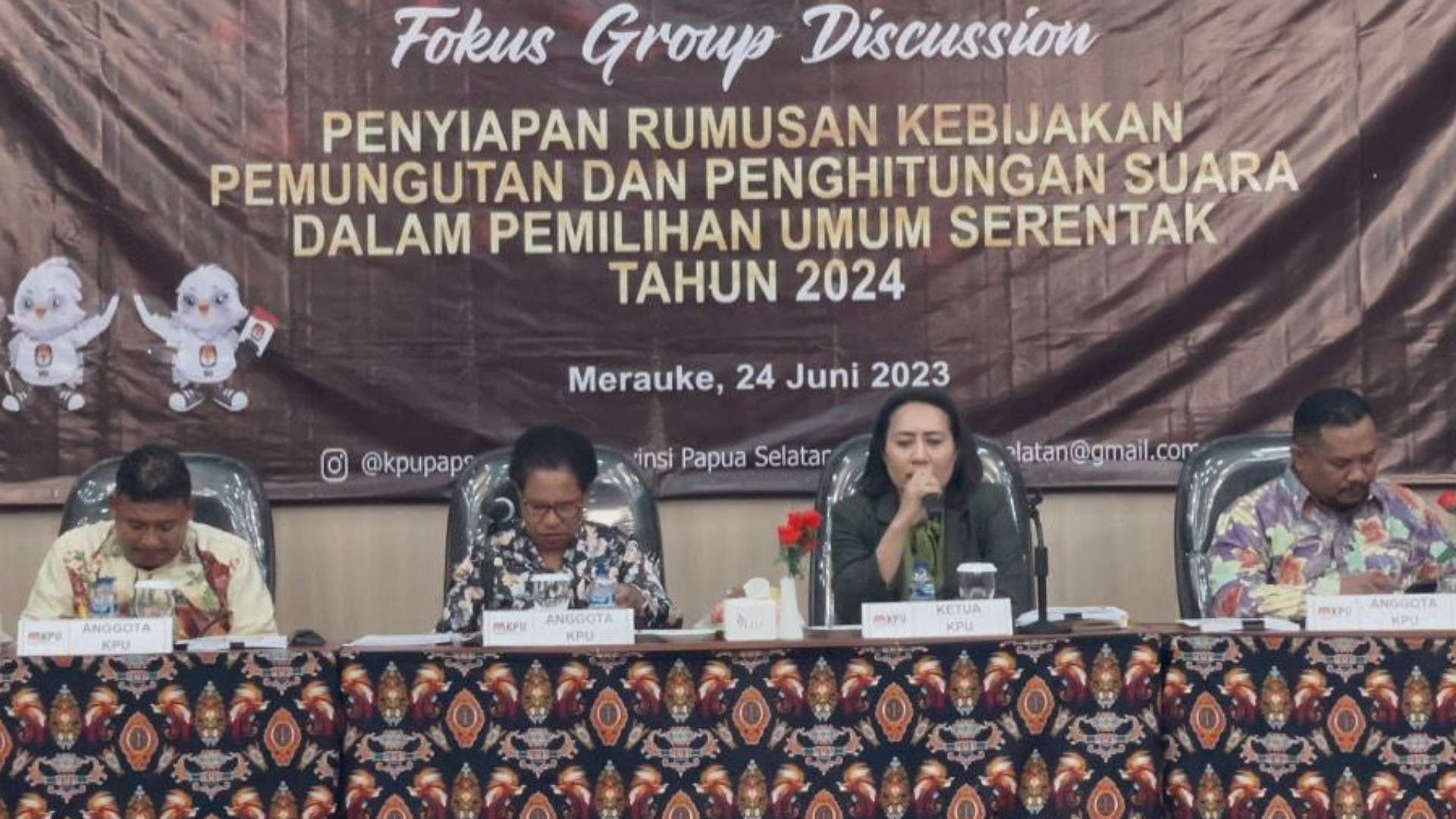fgd-penyiapan-rumusan-pemungutan-suara-pemilu-kpu-papua-selatan-dapat-banyak-masukan