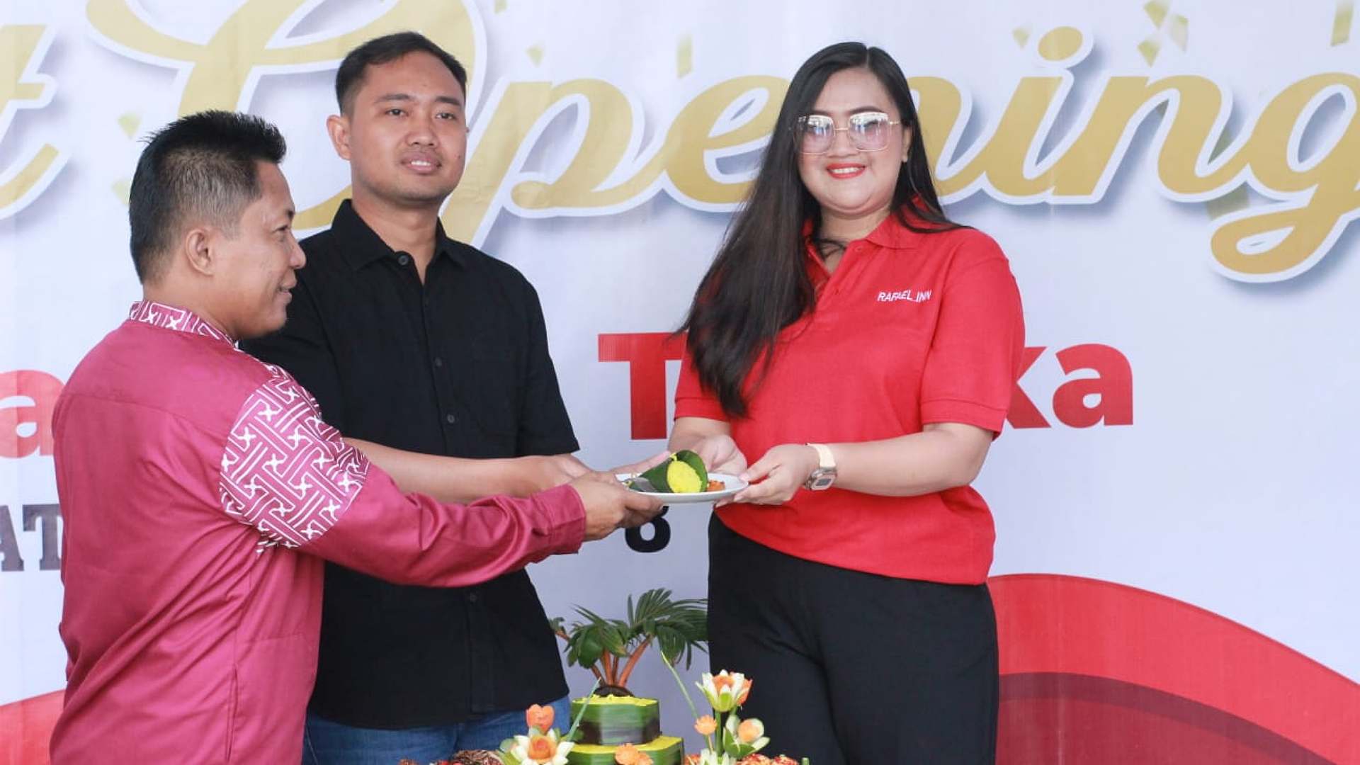 Soft opening Hotel Rafael Inn, Sabtu, (8/7/2023). Foto: Faris/ Papua60detik