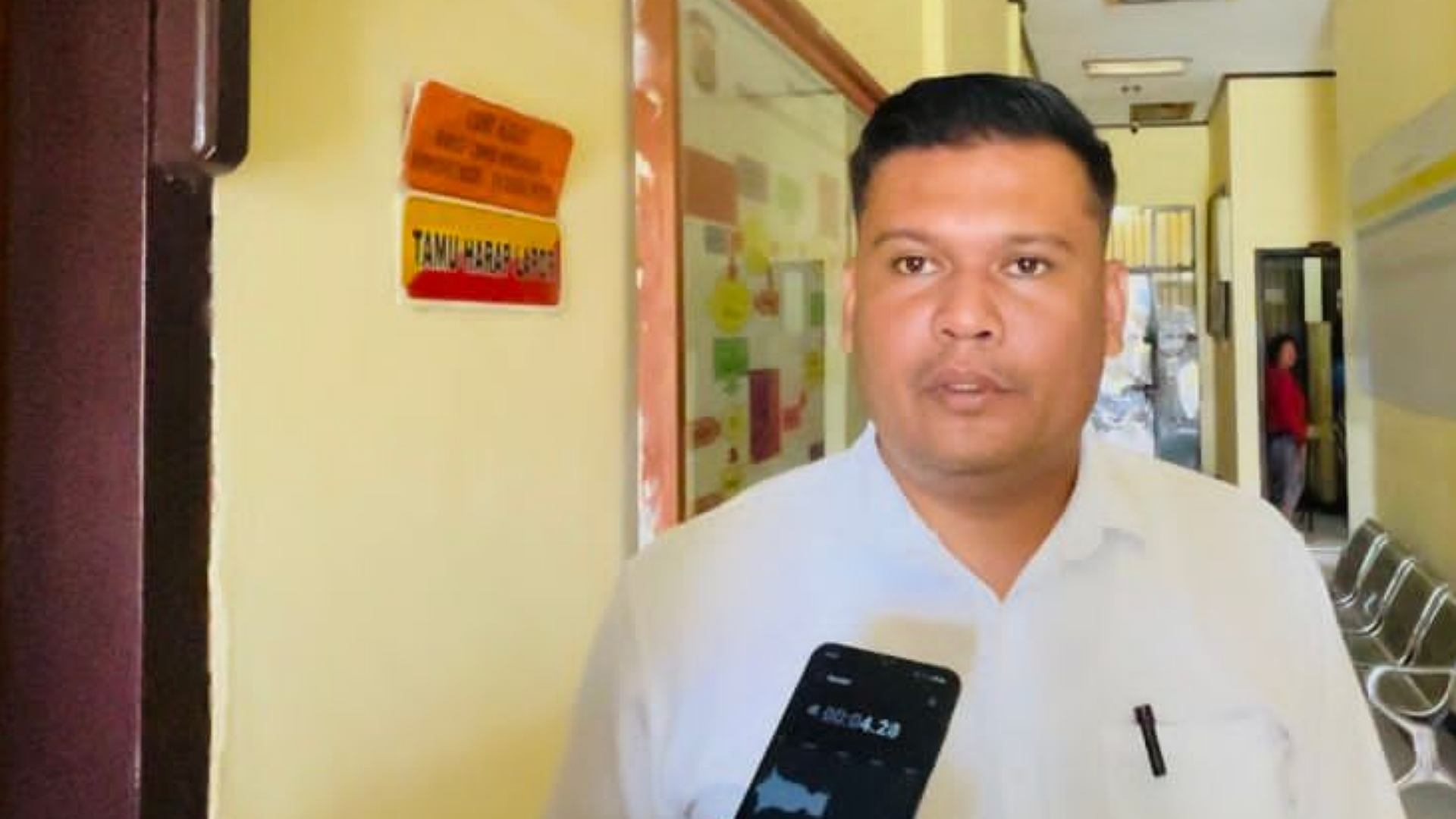 Kasat Reskrim Polres Merauke AKP Haris Baltasar Nasution. Foto: Ami/ Papua60detik