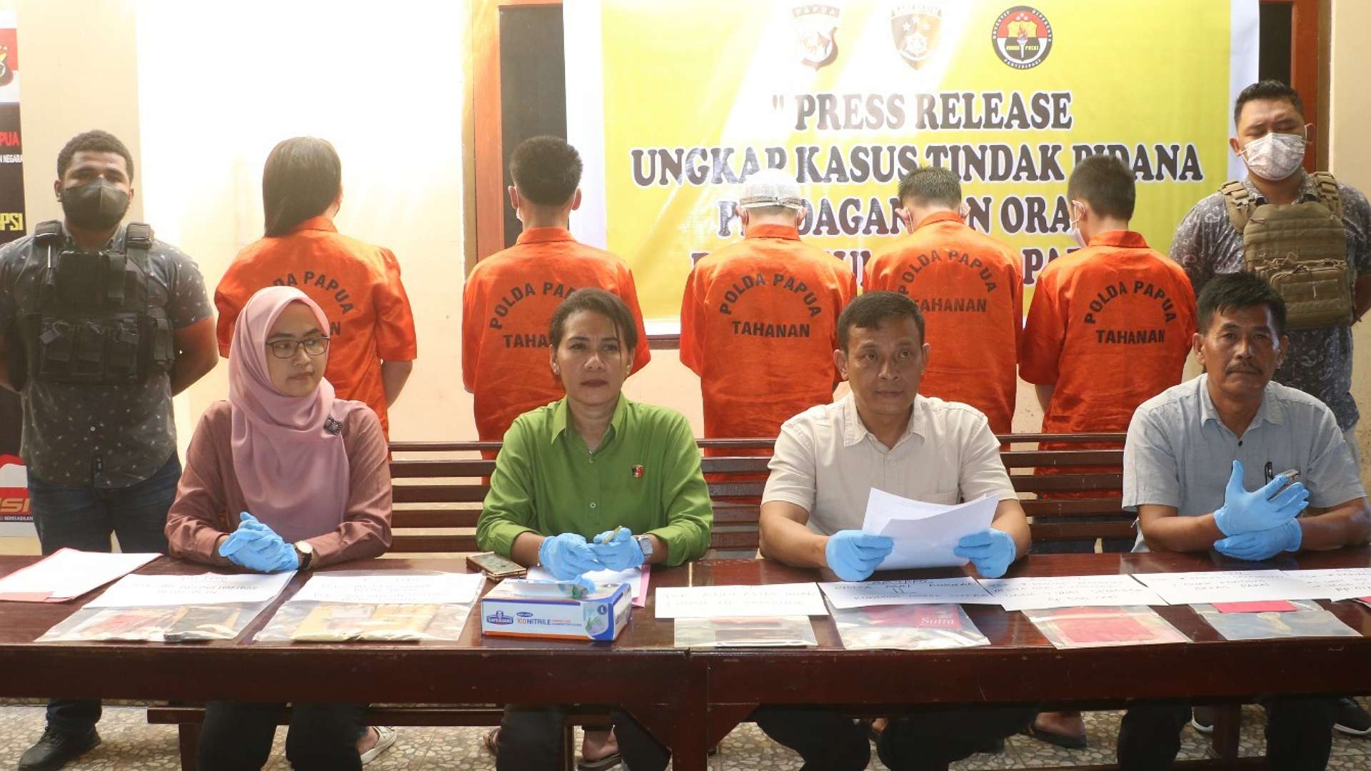 polda-papua-tetapkan-lima-tersangka-kasus-perdagangan-orang