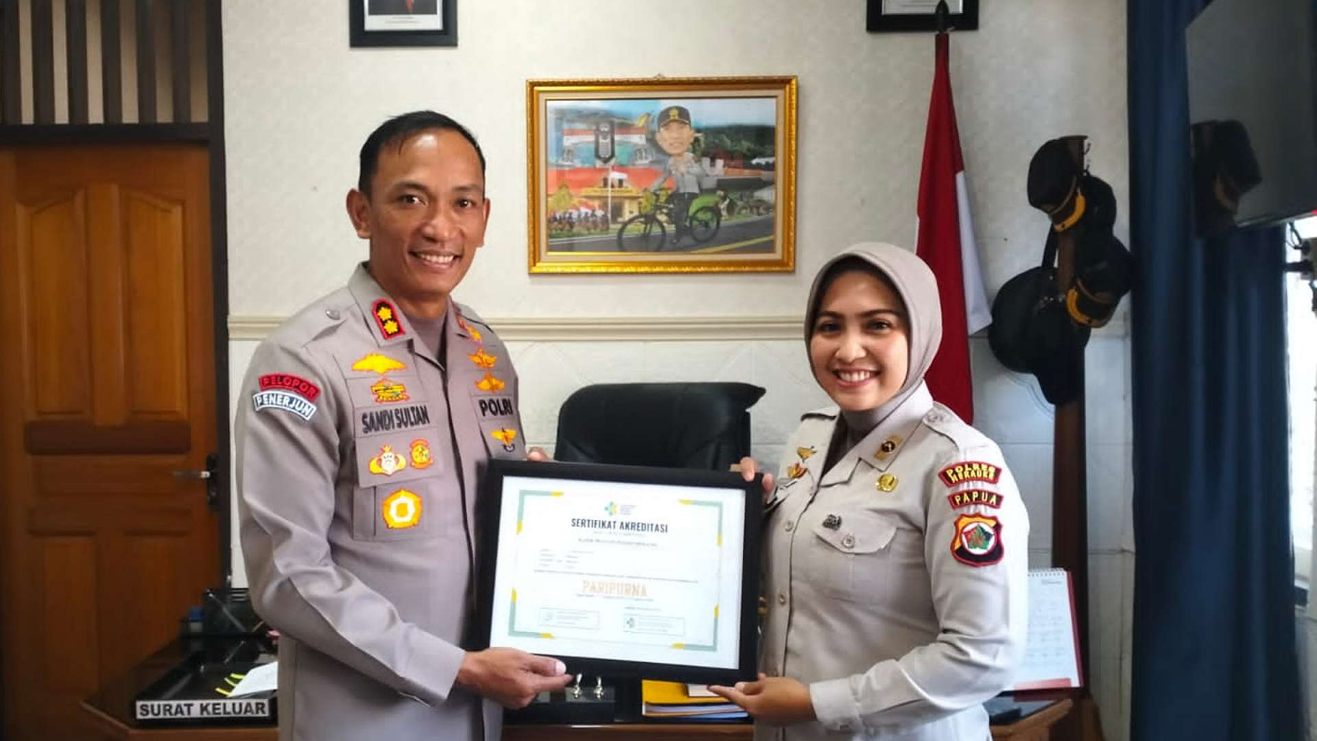 klinik-pratama-polres-merauke-dapat-akreditasi-paripurna