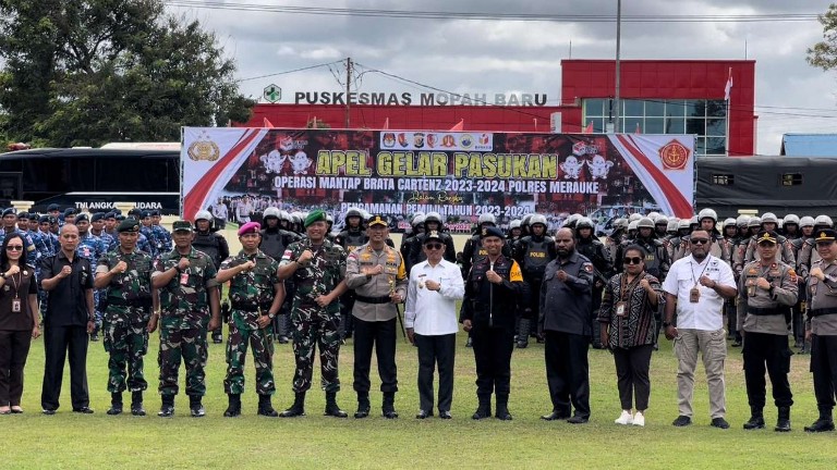 operasi-mantap-brata-kapolres-merauke-semua-tahapan-pemilu-dinggap-berbahaya