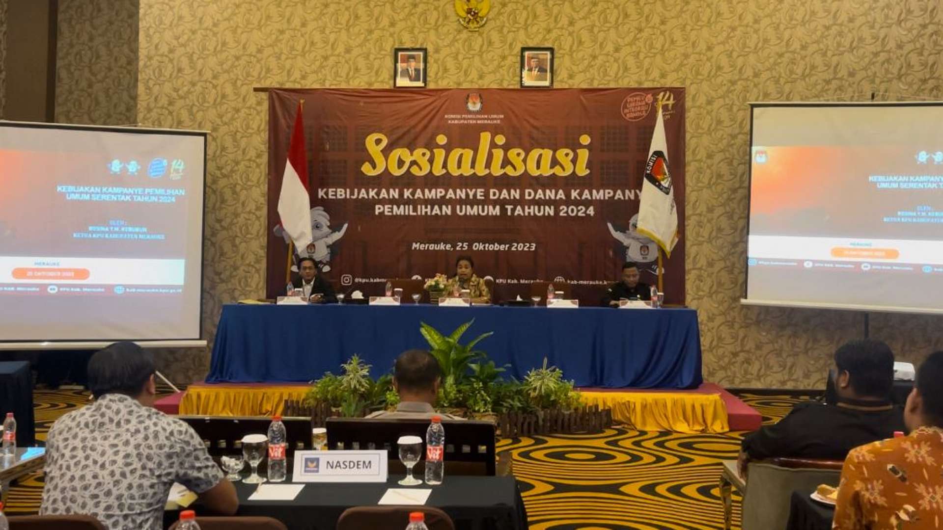 kpu-merauke-sosialisasi-mekanisme-kampanye-pemilu-2024