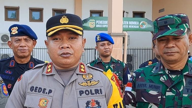 Kapolres Mimika AKBP I Gede Putra. Foto: Amma/ Papua60detik