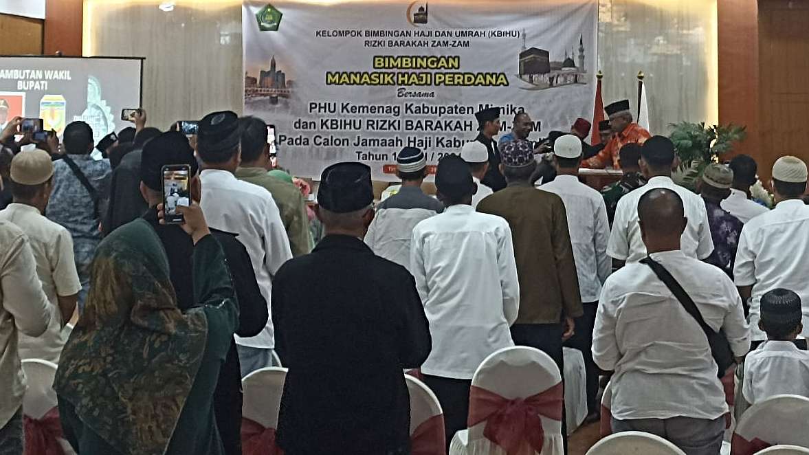 kbhiu-rizki-barakah-zam-zam-selenggarakan-manasik-haji-perdana
