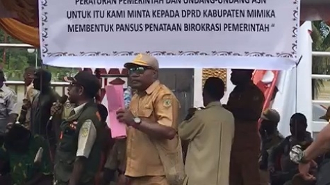 solidaritas-asn-desak-pemerintah-pusat-turun-benahi-birokrasi-di-mimika