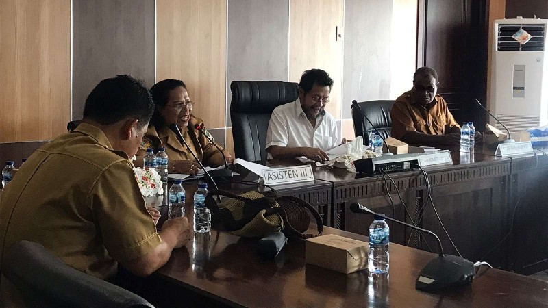 komite-ii-dpd-ri-ke-mimika-bahas-sampah-pemilu