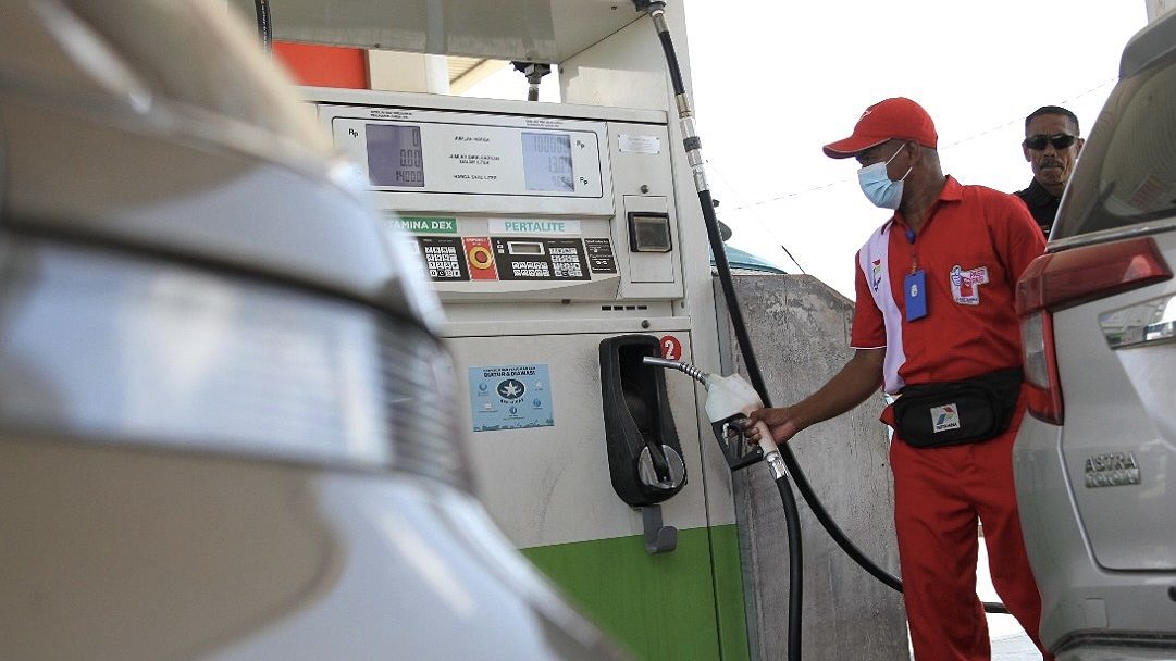 Pelayanan BBM di salah satu SPBU. Foto: Pertamina