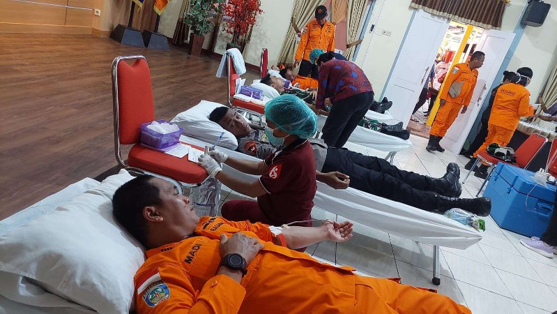 sambut-hut-ke-52-sar-timika-gandeng-pmi-donor-darah