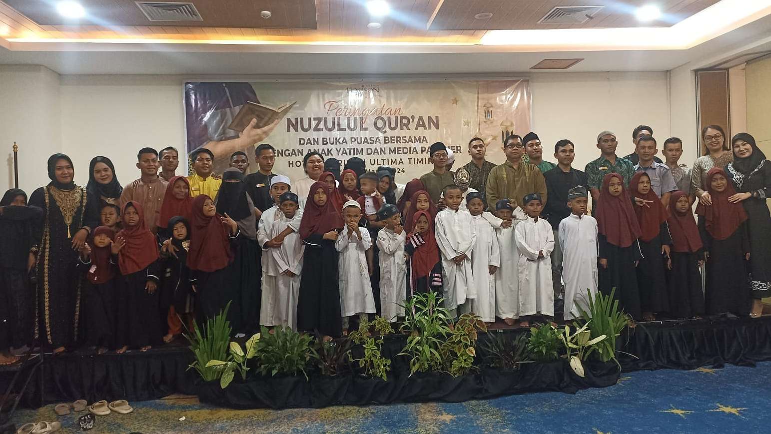 keluarga-besar-hotel-horison-ultima-timika-berbuka-puasa-bersama-anak-yatim