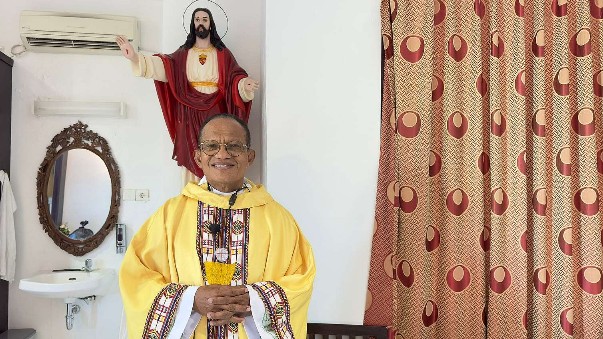 Pastor Amandus Rahadat, foto: Martha/Papua60detik