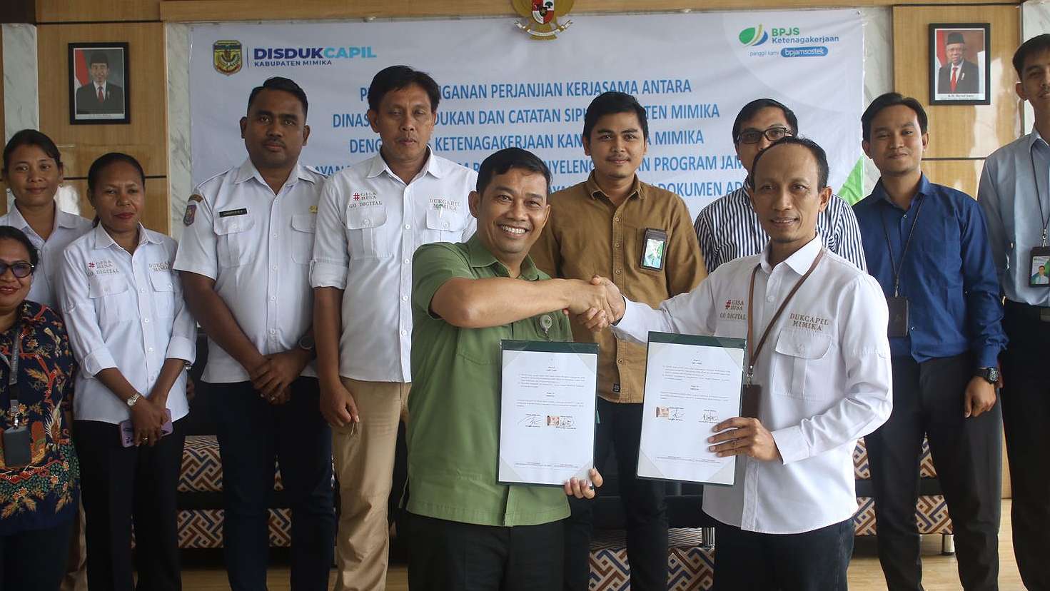 bpjs-ketenagakerjaan-teken-kerja-sama-dengan-dukcapil-mimika