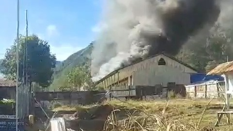 usai-tembak-warga-sipil-kini-opm-wilayah-intan-jaya-bakar-gedung-sekolah