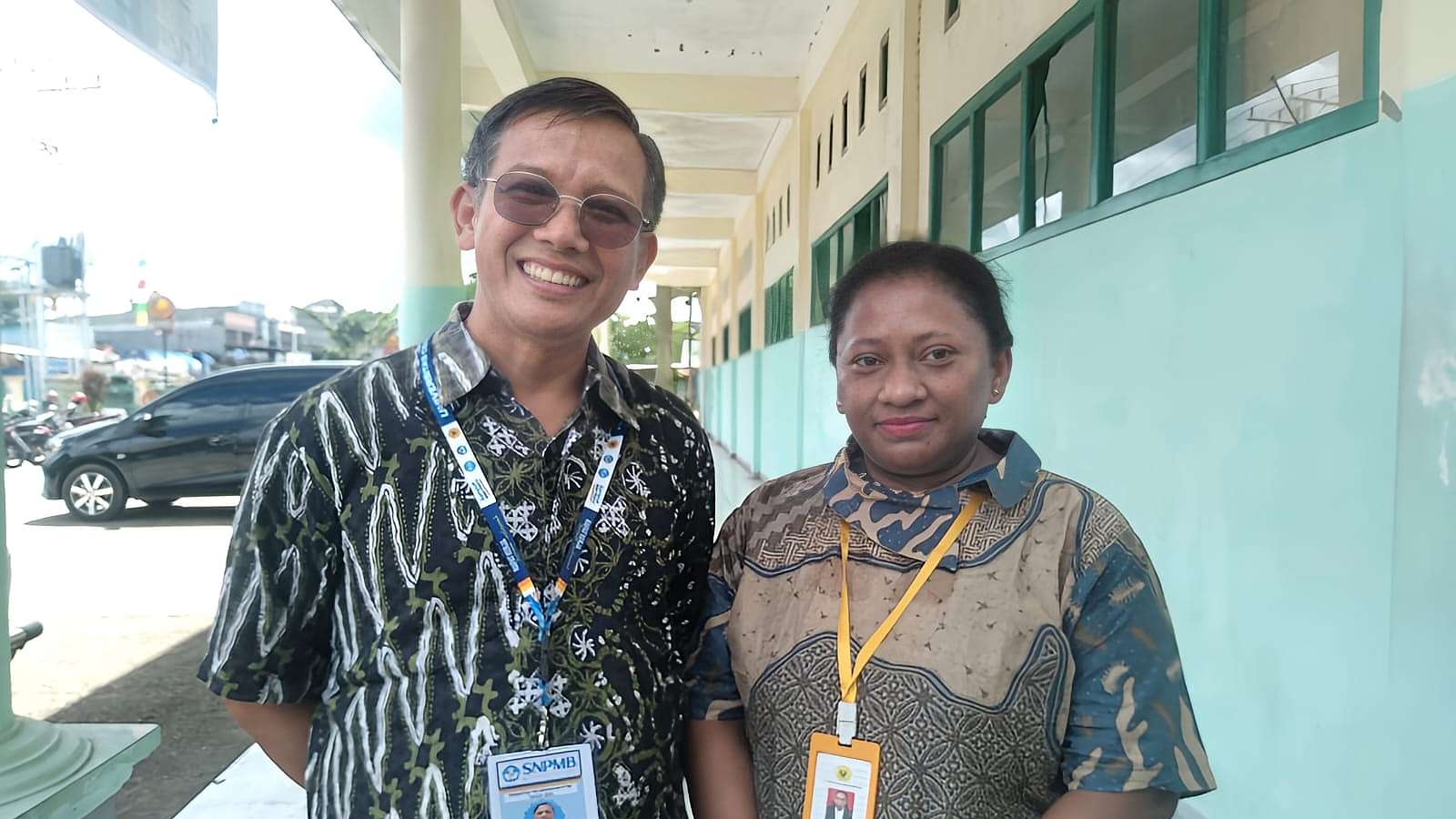 Pemantau UTBK 2024, Happy Lumban Tobing dan Panitia pelaksana UTBK, Riandini