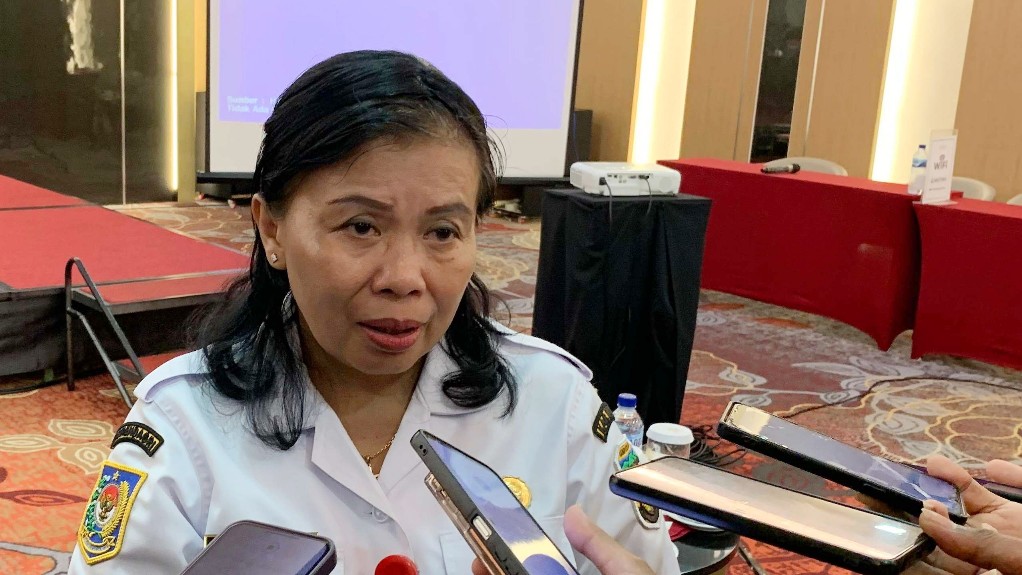 Kepala Bappeda Mimika, Yohana Paliling, foto: Matha/Papua60detik