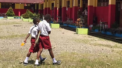 Siswa SD di Timika. Foto: Dok/ Papua60detik