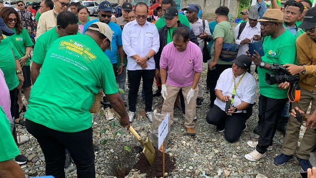 hari-lingkungan-hidup-sedunia-di-mimika-kolaborasi-sejumlah-instansi-tanam-ratusan-pohon