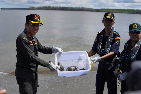 balai-karantina-apresiasi-langkah-pt-freeport-restocking-ikan-baramundi-dan-kepiting